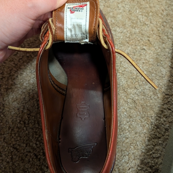 Red Wing Shoes Men's Brown Oxford - Picture 3 of 6